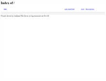 Tablet Screenshot of blog.mandalatv.net