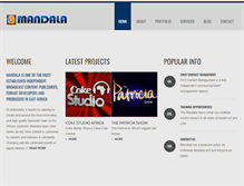 Tablet Screenshot of mandalatv.com